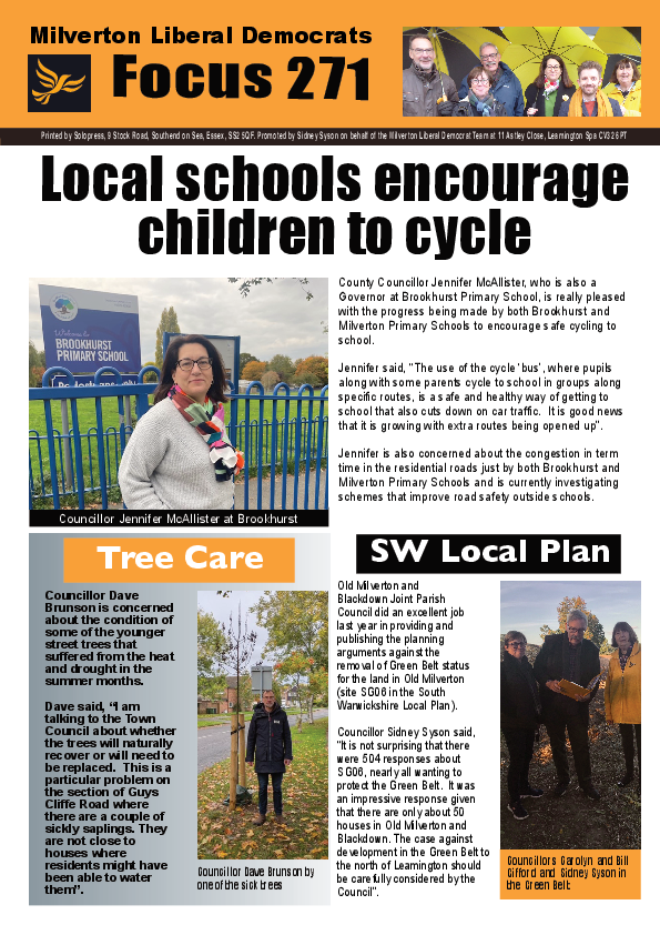 Milverton Focus Nov 2025