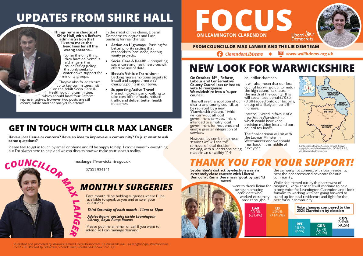 Clarendon Focus Nov 2025